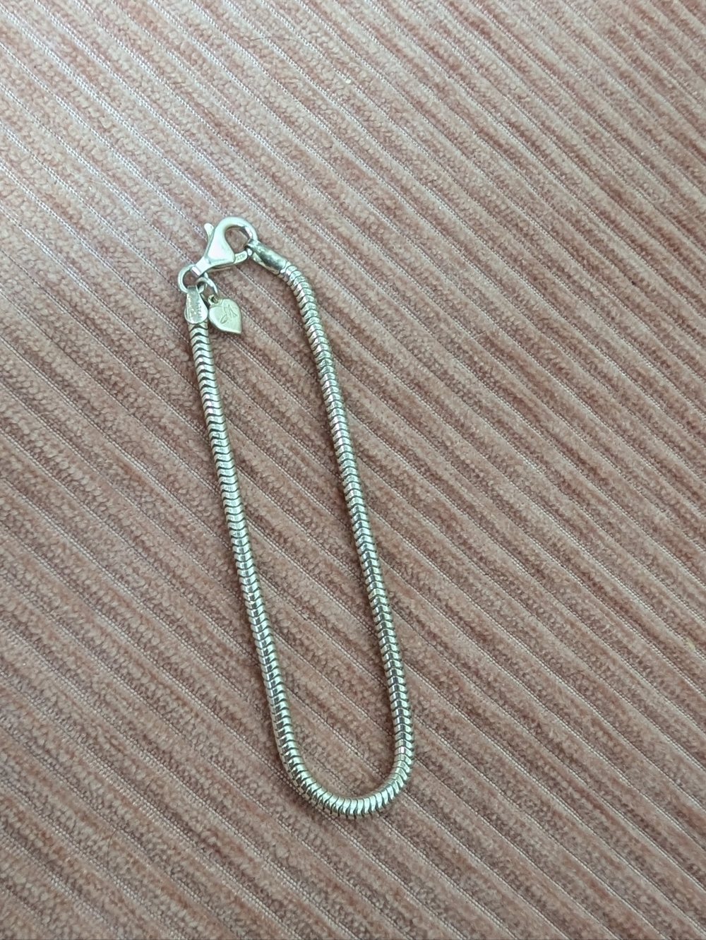 Sterling Silver Snake Chain Bracelet
